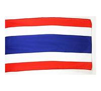 AZ FLAG - Drapeau Thaïlande - 250x150 cm - Grand Drapeau Thaïlandais 100% Polyester Avec Fourreau et cordelette - Pavillon 300 g