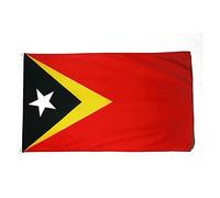 AZ FLAG - Drapeau Timor Oriental - 150x90 cm - Drapeau Timorais 100% Polyester Avec Oeillets Métalliques Intégrés - Pavillon 110 g