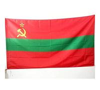AZ FLAG - Drapeau Transnistrie - 90x60 cm - Drapeau République Moldave Du Dniestr - Moldavie 100% Polyester Avec Fourreau et Cordelette - Pavillon 50 g