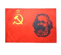 AZ FLAG Drapeau URSS avec Marx 90x60 cm Communiste Polyester 100D Fourreau