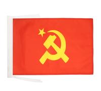 Drapeau URSS logo central 45x30cm - PAVILLON communiste - Russie 30 x 45 cm haute qualité - AZ FLAG