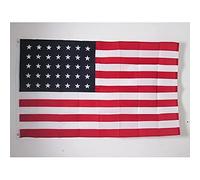 AZ FLAG - Drapeau USA 35 étoiles - 150x90 cm - Drapeau Américain - Etats-Unis 100% Polyester Avec Oeillets Métalliques Intégrés - Pavillon 110 g