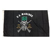 AZ FLAG - Drapeau USA Army US Marines - 150x90 cm - Drapeau Américain - Etats-Unis 100% Polyester Avec Oeillets Métalliques Intégrés - Pavillon 110 g