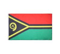 AZ FLAG Drapeau Vanuatu 150x90 cm Vanuatais Polyester 100D 2 Œillets