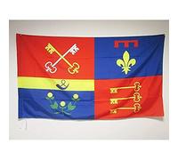 AZ FLAG - Drapeau Vaucluse - 90x60 cm - Drapeau Département Français - Paca 100% Polyester Avec Fourreau et Cordelette - Pavillon 50 g