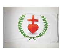 AZ FLAG Drapeau Vendée Laurier Chouan 90x60 cm Polyester 100D Fourreau