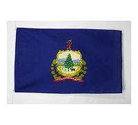AZ FLAG - Drapeau Vermont - 150x90 cm - Polyester léger - Drapeau Etat Américain - Usa - Etats-Unis Avec Oeillets Métalliques Intégrés - 80g