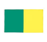 AZ FLAG Drapeau Vert et jaune 150x90 cm Polyester 100D 2 Œillets