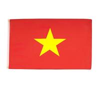 AZ FLAG - Drapeau Vietnam - 250x150 cm - Grand Drapeau Vietnamien 100% Polyester Avec Oeillets Métalliques Intégrés - Pavillon 300 g