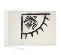 AZ FLAG - Drapeau Viking Raven - 45x30 cm - Pavillon Bannière Au Corbeau - Vikings 100% Polyester Avec Deux Cordelettes - 20g