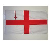 AZ FLAG - Drapeau Ville de Londres - 150x90 cm - Drapeau Anglais - London City 100% Polyester Avec Oeillets Métalliques Intégrés - Pavillon 110 g