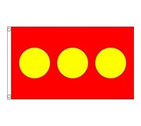 AZ FLAG Drapeau Ville libre de Christiania 90x60 cm 2 Œillets