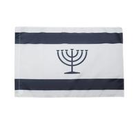 AZ FLAG - Drapeau Yiddish - 150x90 cm - Drapeau Juif Yidish 100% Polyester Avec Fourreau et cordelette - Pavillon 110 g