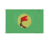 AZ FLAG Drapeau Zaïre 90x60 cm Drapeau Zaïrois Polyester 100D 2 Œillets
