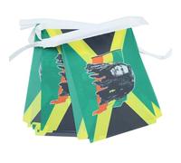 AZ FLAG Guirlande 20 Drapeaux Bob Marley en Polyester, 21cm x 15cm