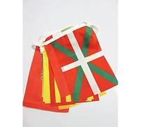 AZ FLAG - Guirlande Drapeau 19 communautés autonomes d'Espagne avec villes - 6 Mètres Avec 19 Fanions Des Régions Espagnoles De 21x14 cm - Petits Drapeaux 100% Polyester - 60g