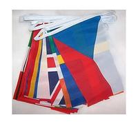 AZ FLAG - Guirlande Drapeau 28 pays de l'Union Européenne - 8 Mètres Avec 28 Fanions Européen - Europe - Ue De 21x14 cm - Petits Drapeaux 100% Polyester - 80g