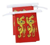 AZ FLAG - Guirlande Drapeau Basse-Normandie - 6 Mètres Avec 20 Fanions Bas-Normand - France De 21x14 cm - Petits Drapeaux 100% Polyester - 60g