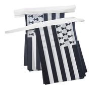AZ FLAG - Guirlande Drapeau Bretagne - 6 Mètres Avec 20 Fanions Breton - France De 21x14 cm - Petits Drapeaux 100% Polyester - 60g