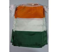 AZ FLAG - Guirlande Drapeau Côte d'Ivoire - 12 Mètres Avec 20 Drapeaux Ivoirien De 45x30 cm - Fanions 100% Polyester - 200g