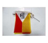 AZ FLAG - Guirlande Drapeau Iles Marquises - 6 Mètres Avec 20 Fanions Polynésien - France De 21x14 cm - Petits Drapeaux 100% Polyester - 60g