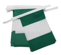 AZ FLAG - Guirlande Drapeau Nigéria - 6 Mètres Avec 20 Fanions Nigérian De 21x14 cm - Petits Drapeaux 100% Polyester - 60g