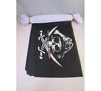 AZ FLAG - Guirlande Drapeau Pirate Sabres - 6 Mètres Avec 20 Fanions Corsaire De 21x14 cm - Petits Drapeaux 100% Polyester - 60g