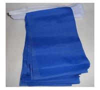 AZ FLAG - Guirlande Drapeau Unicolore Bleu - 6 Mètres Avec 20 Fanions De Couleur Bleue De 21x14 cm - Petits Drapeaux 100% Polyester - 60g