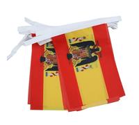 AZ FLAG Guirlande Espagne franquiste 1945-1977 6 m 20 drapeaux | Usage intérieur et extérieur Guirlande de drapeaux espagnol de Franco España de Franco 1945-1977 polyester léger