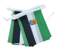 AZ FLAG Guirlande Estrémadure 6 m 20 drapeaux Polyester Léger 21x15 cm