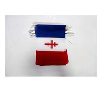 AZ FLAG Guirlande France libre 1940-1944 6 m 20 drapeaux Polyester Léger