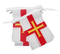 AZ FLAG Guirlande Guernesey 6 m 20 drapeaux Polyester Léger 21x15 cm