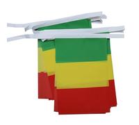 AZ FLAG Guirlande Guinée 6 m 20 drapeaux Polyester Léger 21x15 cm