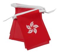 AZ FLAG Guirlande Hong Kong 6 m 20 drapeaux Polyester Léger 21x15 cm