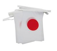 AZ FLAG Guirlande Japon 4 m 20 drapeaux Polyester Léger 15x10 cm