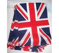 AZ FLAG Guirlande Royaume-Uni 3 m 10 drapeaux Polyester Léger 21x15 cm