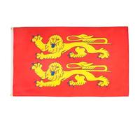 AZ FLAG - Lot de 10 Drapeau Basse-Normandie - 90x60 cm - Drapeau Bas-Normand - France 100% Polyester Avec Oeillets Métalliques Intégrés