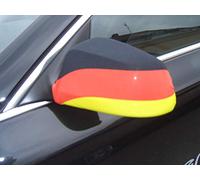 AZ FLAG - Lot de 2 Drapeau de Rétroviseur Allemagne - Pack de 2 Drapeaux Allemand Pour Voiture - Taille Unique