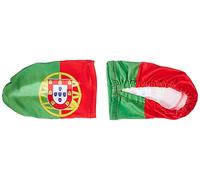 AZ FLAG - Lot de 2 Drapeau de Rétroviseur Portugal - Pack de 2 Drapeaux Portugais Pour Voiture - Taille Unique