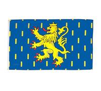 AZ FLAG - Lot de 2 Drapeau Franche-Comté - 90x60 cm - Drapeau Franc-Comtois - Province 100% Polyester Avec Oeillets Métalliques Intégrés
