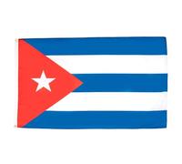 AZ FLAG Lot de 2 Drapeaux Cuba 150x90 cm Cubain Polyester 100D 2 Œillets | Usage intérieur et extérieur Drapeau décoratif coutures doubles et bords renforcés avec œillets métalliques