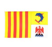 AZ FLAG - Lot de 5 Drapeau Provence-Alpes-Côte d'Azur - 150x90 cm - Drapeau Provençal 100% Polyester Avec Oeillets Métalliques Intégrés