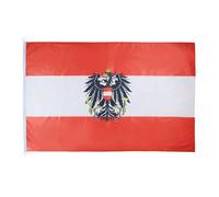AZ FLAG Pavillon Autriche avec aigle 150x90 cm Anneaux Plastique