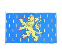 AZ FLAG Pavillon Franche-Comté 150x90 cm Maille Bloquée Anneaux Plastique