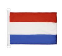 AZ FLAG Pavillon Pays-Bas 45x30 cm Maille Bloquée Anneaux Plastique