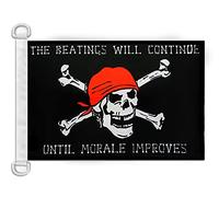 AZ FLAG Pavillon Pirate sans morale 45x30 cm Anneaux Plastique
