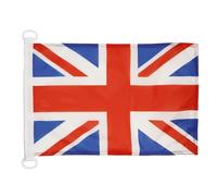 AZ FLAG Pavillon Royaume-Uni 45x30 cm Maille Bloquée Anneaux Plastique