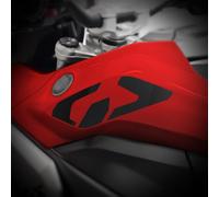 Az Graphishop Autocollants latéraux pour réservoir compatibles avec BMW R 1300 GS 2025-2026 Protection contre les chocs et les rayures Made in Italy GS-RR-I-R1300 (Racing Red)