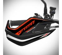 Az Graphishop Autocollants Paramans Résine 3D Compatible avec KTM 1390 Super Adventure S 2025-2026 Protection contre les chocs et les rayures Accessoires Moto Made in Italy APA-1390SAS-26-v1 (Black