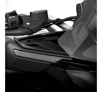 Az Graphishop Autocollants protège-mains résine 3D Compatible avec BMW R 1300 RT 2025-2026 Protection contre les chocs et les rayures Made in Italy APA-R1300RT (Triple Black)